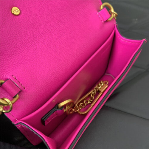High Quality Luxury Valentino V Logo Leather Bag – Style 03870 product detail
