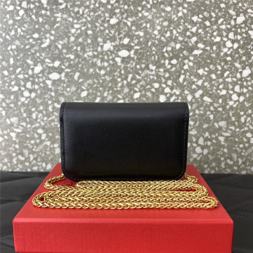 High Quality Luxury Valentino V Logo Leather Bag alternate view