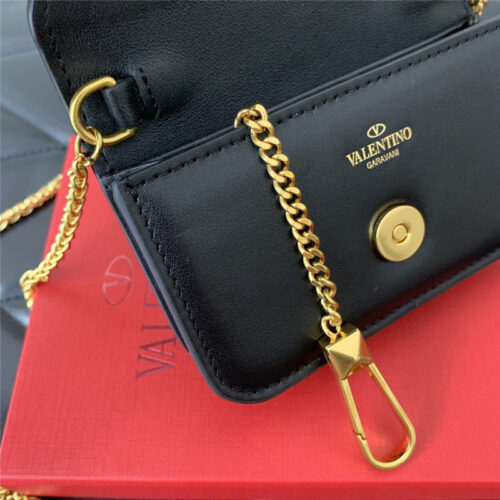 High Quality Luxury Valentino V Logo Leather Bag product detail