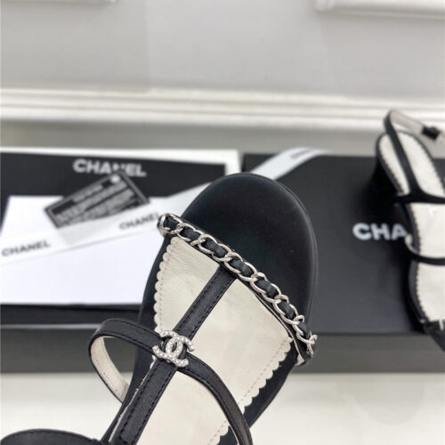 High Quality Luxury Chanel Counter Catwalk Style Chain Sandals product detail