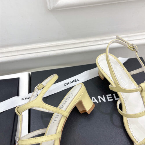 High Quality Luxury Chanel Counter Catwalk Style Chain Sandals – Style 64486 product detail