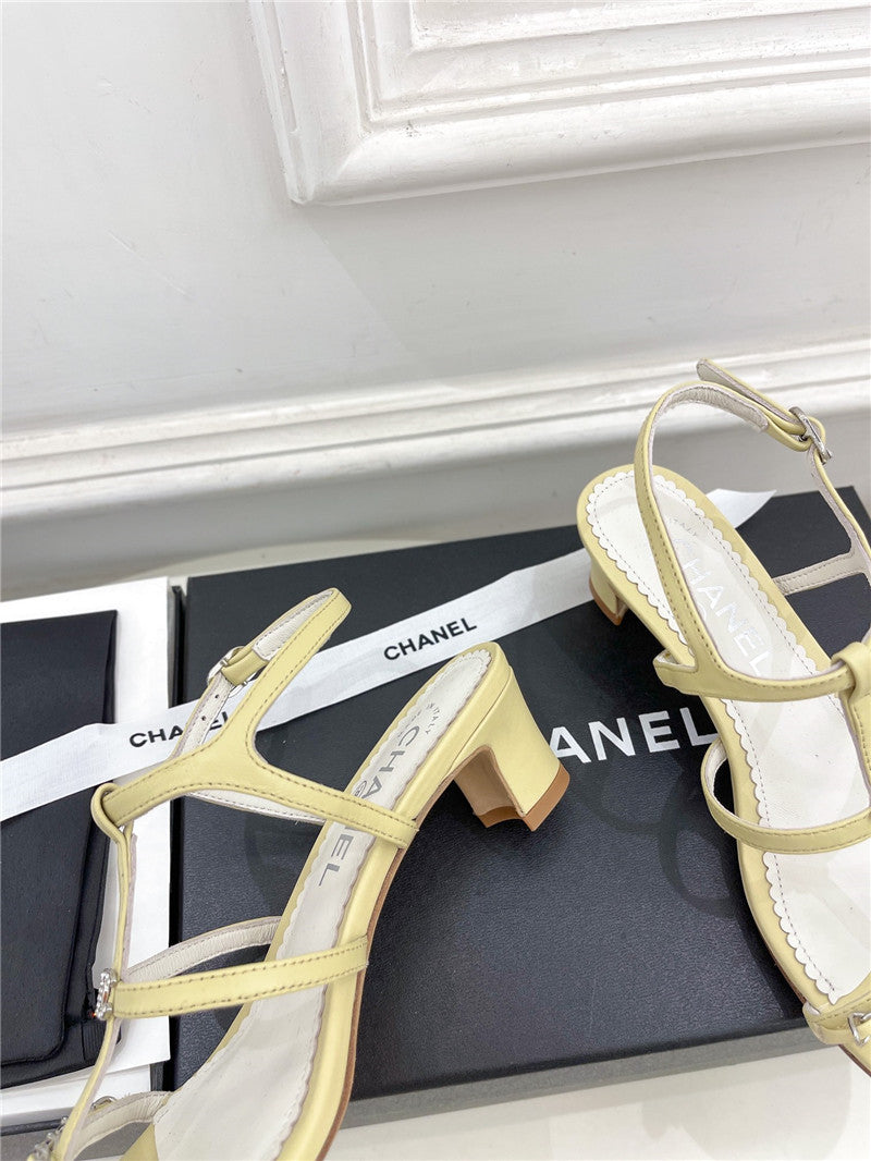 High Quality Luxury Chanel Counter Catwalk Style Chain Sandals – Style 64486 product detail