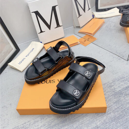 High Quality Luxury Louis Vuitton Archlight Beach Sandals – Style 47971