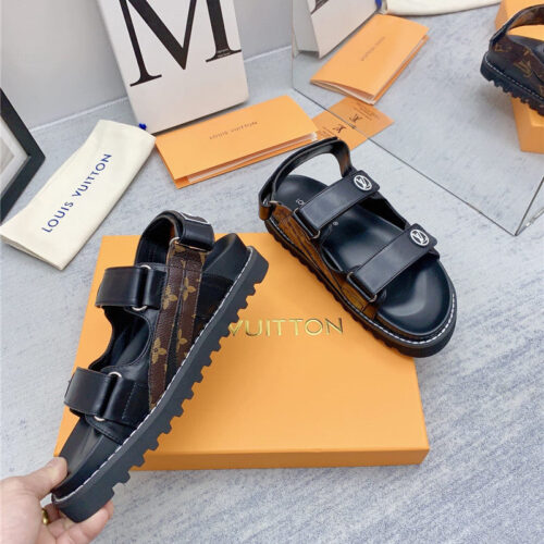 High Quality Luxury Louis Vuitton Archlight Beach Sandals – Style 47971 product detail