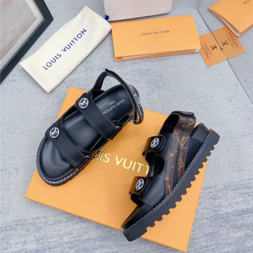 High Quality Luxury Louis Vuitton Archlight Beach Sandals – Style 47971 product detail