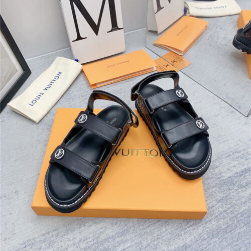 High Quality Luxury Louis Vuitton Archlight Beach Sandals – Style 47971 product detail