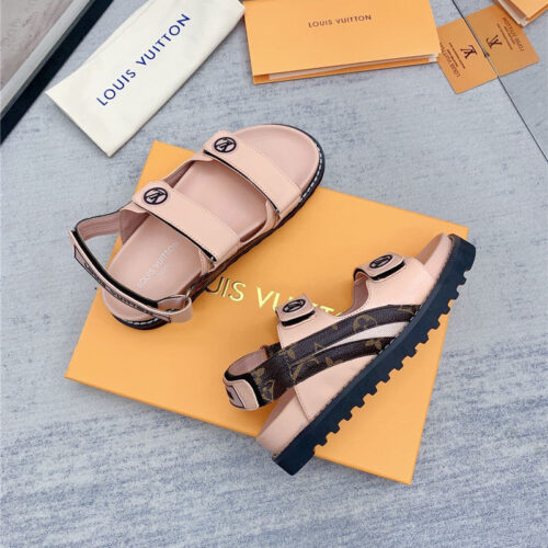 High Quality Luxury Louis Vuitton Archlight Beach Sandals – Style 73955 product detail