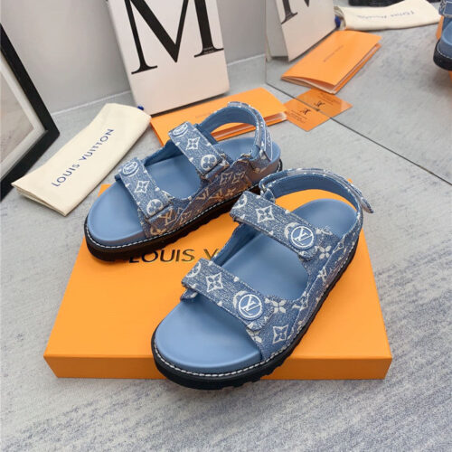High Quality Luxury Louis Vuitton Archlight Beach Sandals