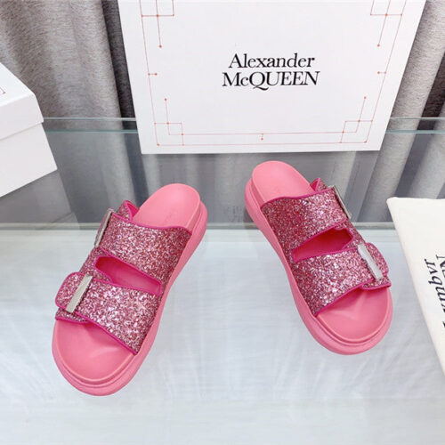 High Quality Luxury Alexander McQueen Greet Slippers product detail