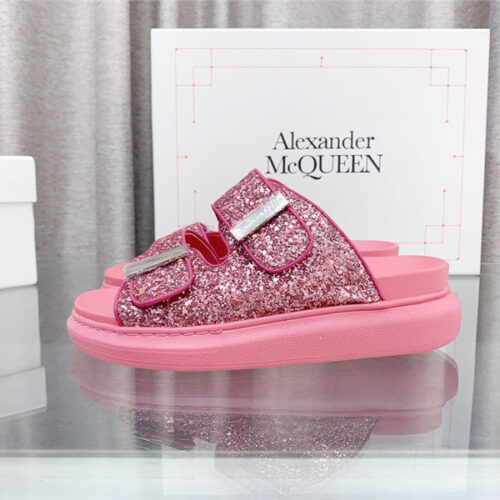 High Quality Luxury Alexander McQueen Greet Slippers product detail