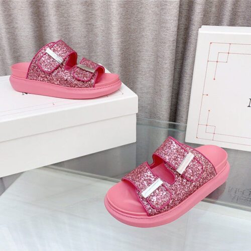 High Quality Luxury Alexander McQueen Greet Slippers product detail
