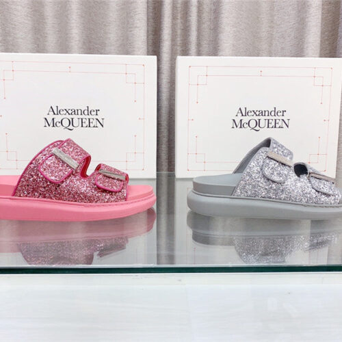 High Quality Luxury Alexander McQueen Greet Slippers product detail