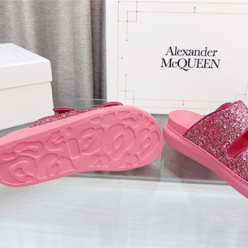 High Quality Luxury Alexander McQueen Greet Slippers product detail