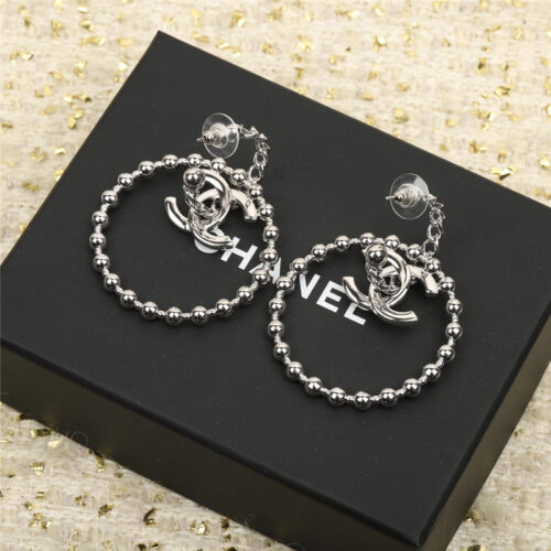 High Quality Luxury Chanel Light Noodles Large Earrings product detail