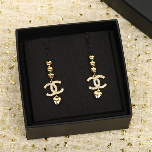 High Quality Luxury Chanel Love Double C Earrings – Style 50172