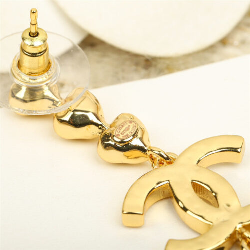 High Quality Luxury Chanel Love Double C Earrings – Style 50172 product detail