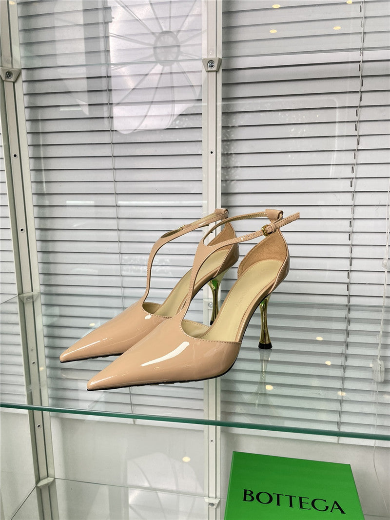High Quality Luxury Bottega Veneta High-Heeled New Pointed Shoes – Style 07206
