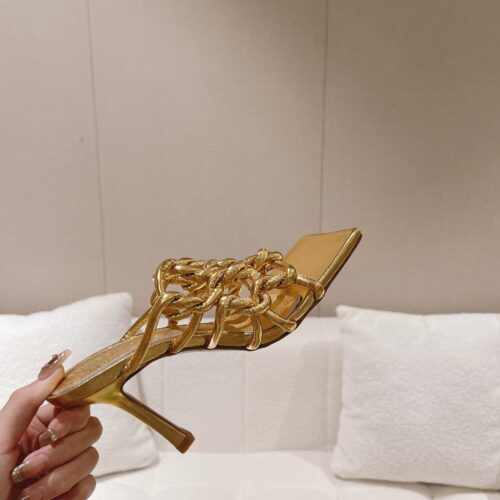 High Quality Luxury Bottega Veneta Handwoven Sandals – Style 06726 product detail