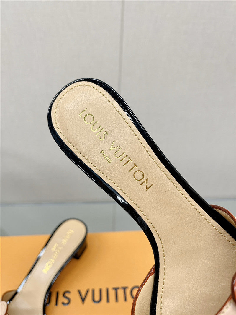 High Quality Luxury Louis Vuitton Sunflower Slippers – Style 83875 product detail