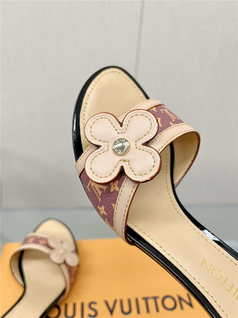 High Quality Luxury Louis Vuitton Sunflower Slippers – Style 83875 product detail