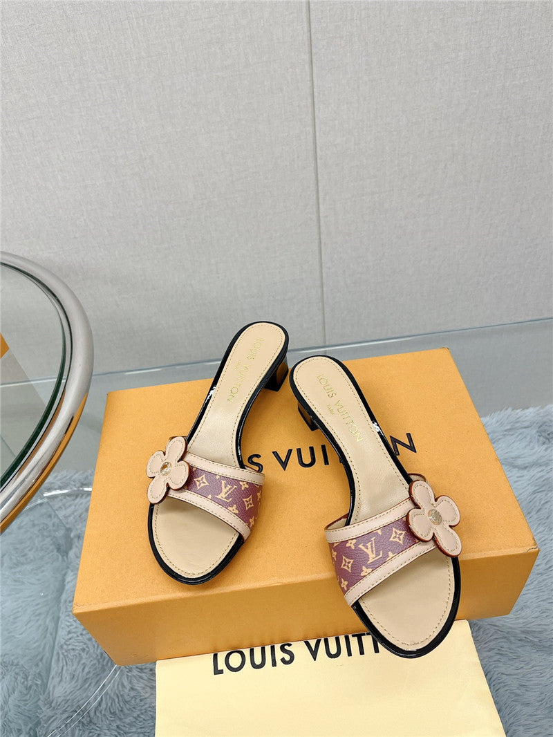 High Quality Luxury Louis Vuitton Sunflower Slippers – Style 83875 product detail