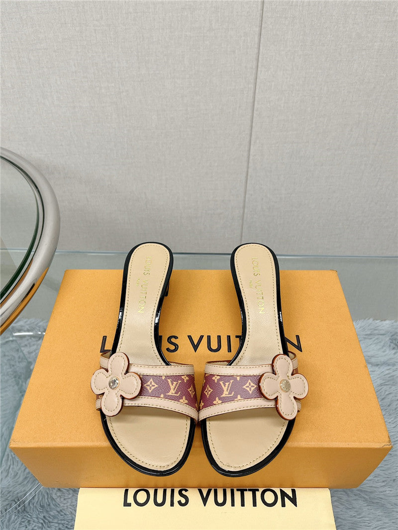 High Quality Luxury Louis Vuitton Sunflower Slippers – Style 83875 product detail