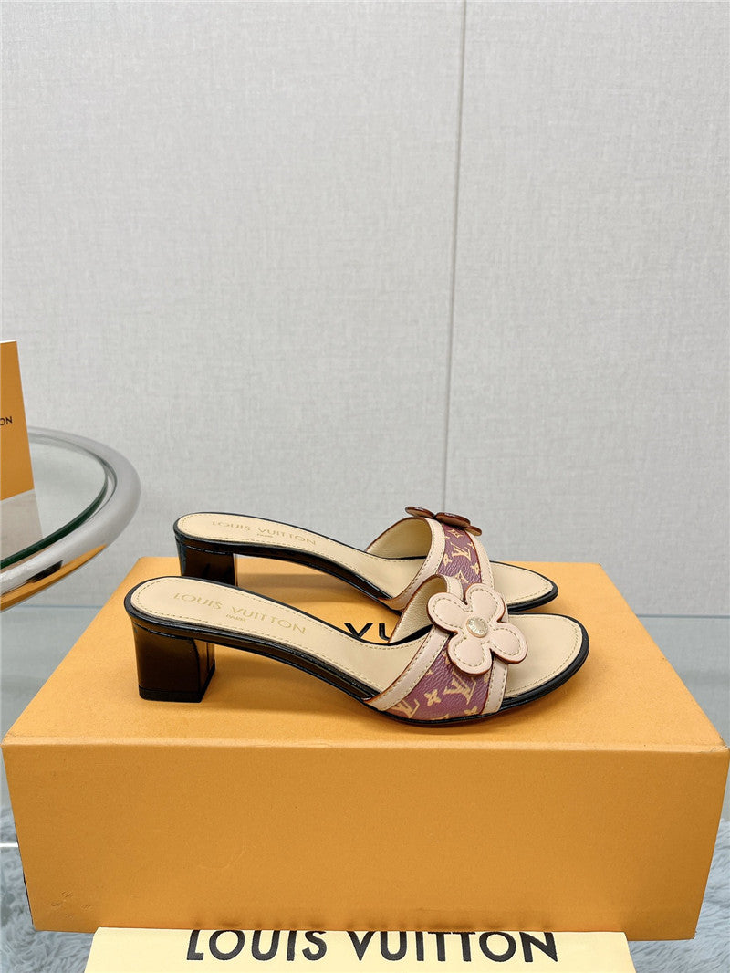 High Quality Luxury Louis Vuitton Sunflower Slippers – Style 83875 product detail