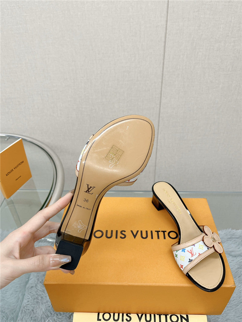 High Quality Luxury Louis Vuitton Sunflower Slippers – Style 83331 product detail