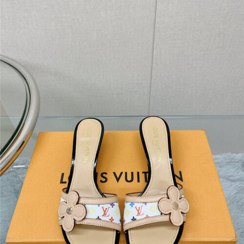 High Quality Luxury Louis Vuitton Sunflower Slippers – Style 83331 product detail