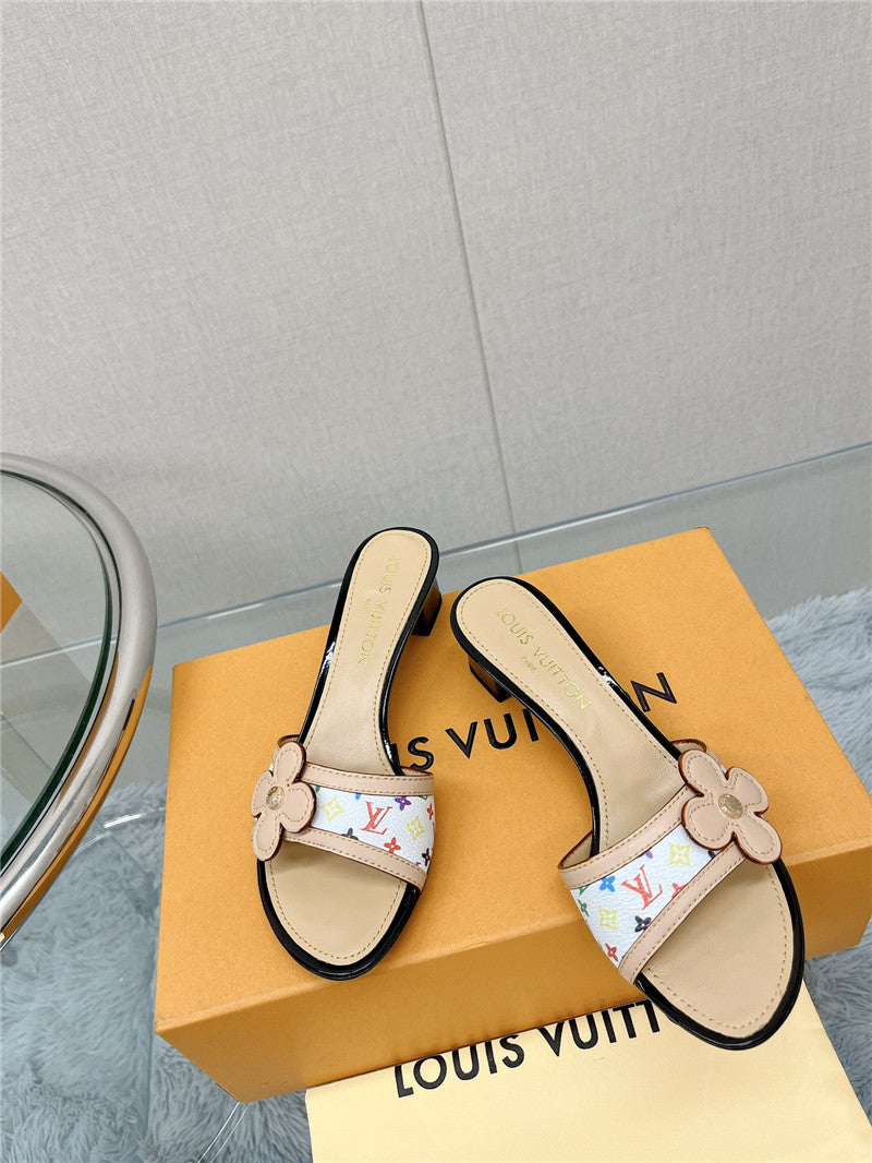 High Quality Luxury Louis Vuitton Sunflower Slippers – Style 83331 product detail