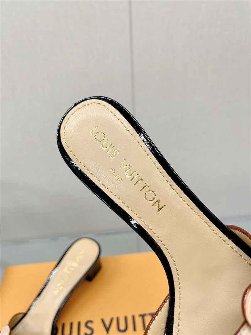 High Quality Luxury Louis Vuitton Sunflower Slippers – Style 83331 product detail