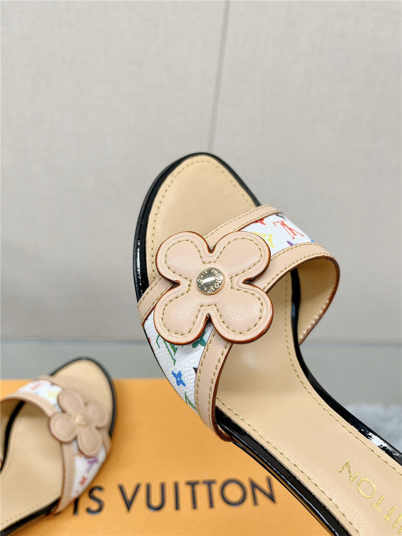 High Quality Luxury Louis Vuitton Sunflower Slippers – Style 83331 product detail