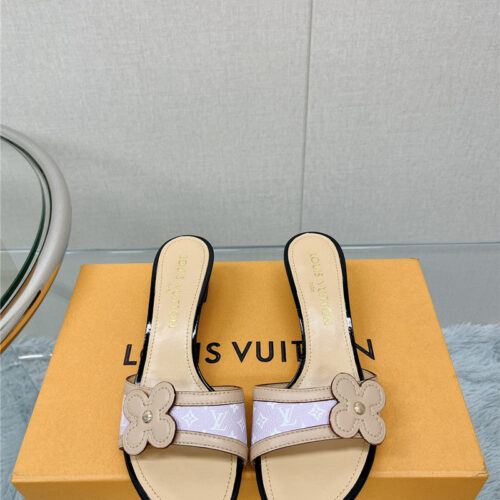 High Quality Luxury Louis Vuitton Sunflower Slippers product detail