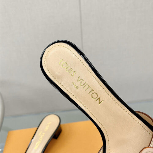 High Quality Luxury Louis Vuitton Sunflower Slippers product detail