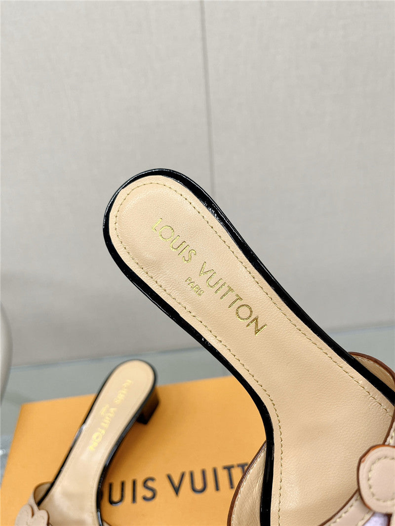 High Quality Luxury Louis Vuitton Sunflower Slippers product detail