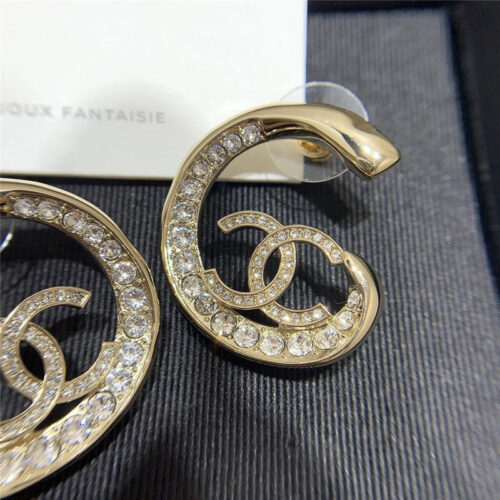 High Quality Luxury Chanel Double C Earrings – Style 49838 product detail