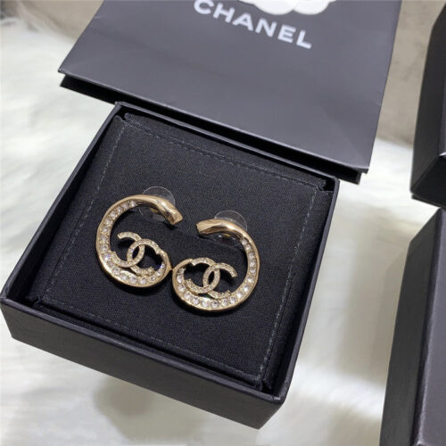 High Quality Luxury Chanel Double C Earrings – Style 49838 product detail
