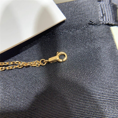 High Quality Luxury Celine Full Diamond Triumphal Arch Double Bracelet product detail
