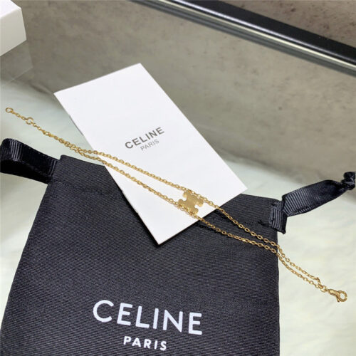 High Quality Luxury Celine Full Diamond Triumphal Arch Double Bracelet product detail