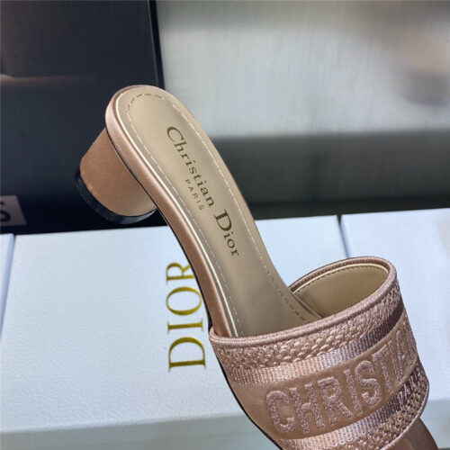 High Quality Luxury Dior New Flip Flops Color Matching Womens Shoes – Style 14342 product detail