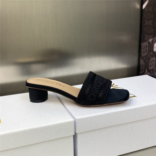 High Quality Luxury Dior New Flip Flops Color Matching Womens Shoes – Style 58374 product detail