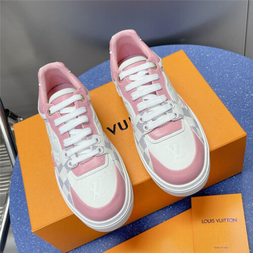High Quality Luxury Louis Vuitton Counter New Color Matching Sneakers