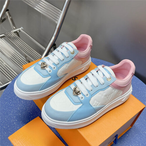 High Quality Luxury Louis Vuitton Counter New Color Matching Sneakers – Style 67683 alternate view