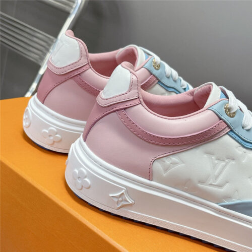 High Quality Luxury Louis Vuitton Counter New Color Matching Sneakers – Style 67683 product detail