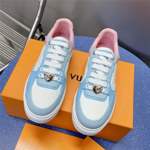 High Quality Luxury Louis Vuitton Counter New Color Matching Sneakers – Style 67683 product detail
