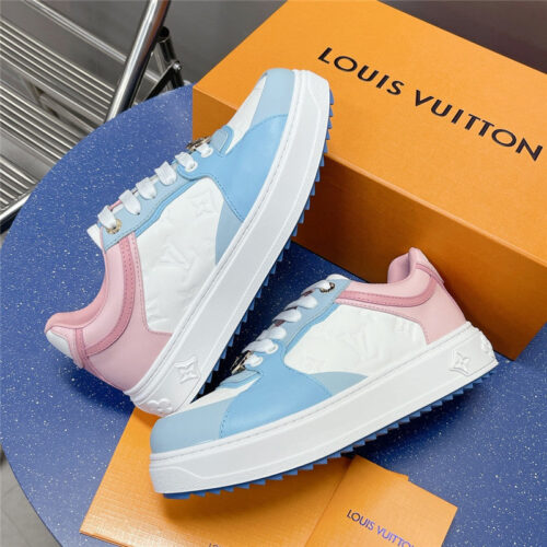 High Quality Luxury Louis Vuitton Counter New Color Matching Sneakers – Style 67683 product detail