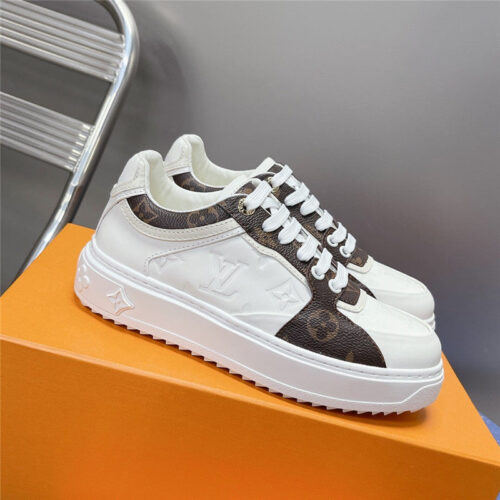 High Quality Luxury Louis Vuitton Counter New Color Matching Sneakers – Style 00451
