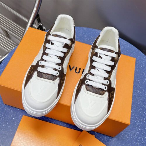High Quality Luxury Louis Vuitton Counter New Color Matching Sneakers – Style 00451 product detail