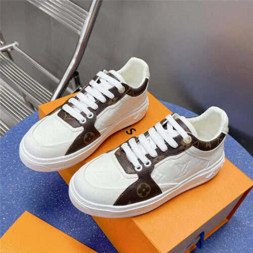 High Quality Luxury Louis Vuitton Counter New Color Matching Sneakers – Style 00451 alternate view