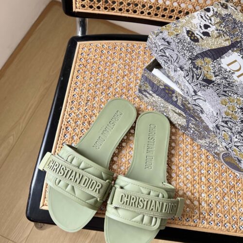 High Quality Luxury Dior Velcro Slippers alternate view